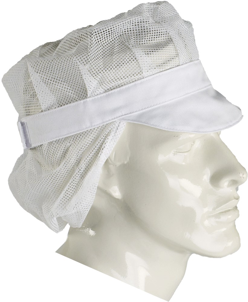 Cap with hairnet and hairnet bag (3210201)
