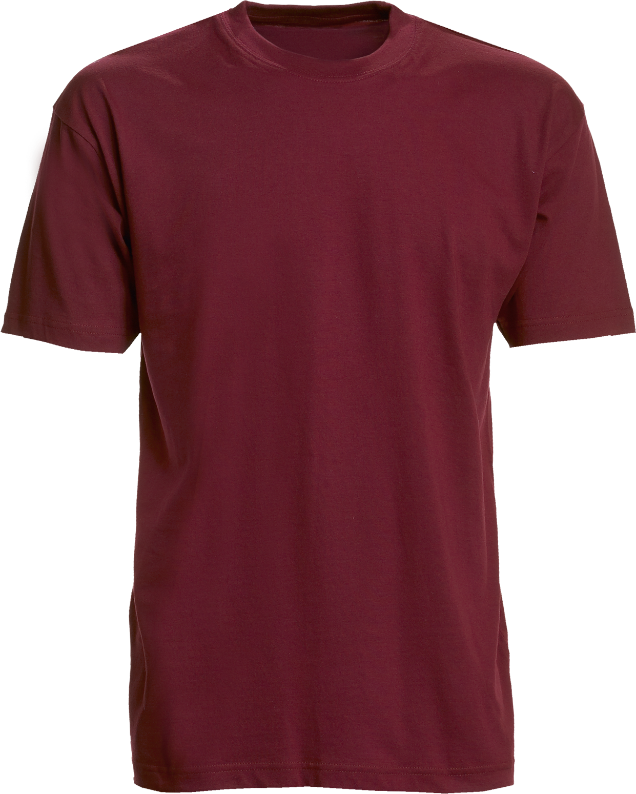 Bordeaux T-Shirt - herre, Basic (8150101) 