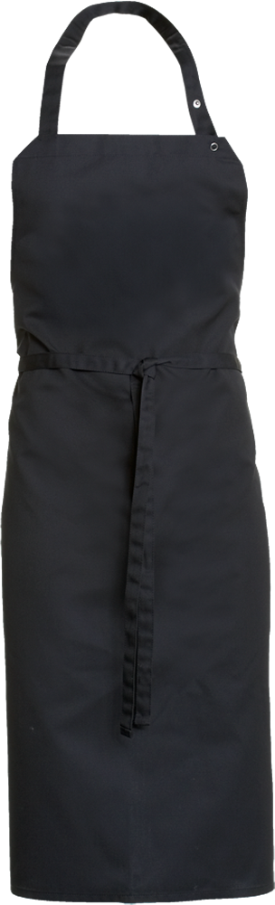 Black Apron without pocket, All-over (6100399)
