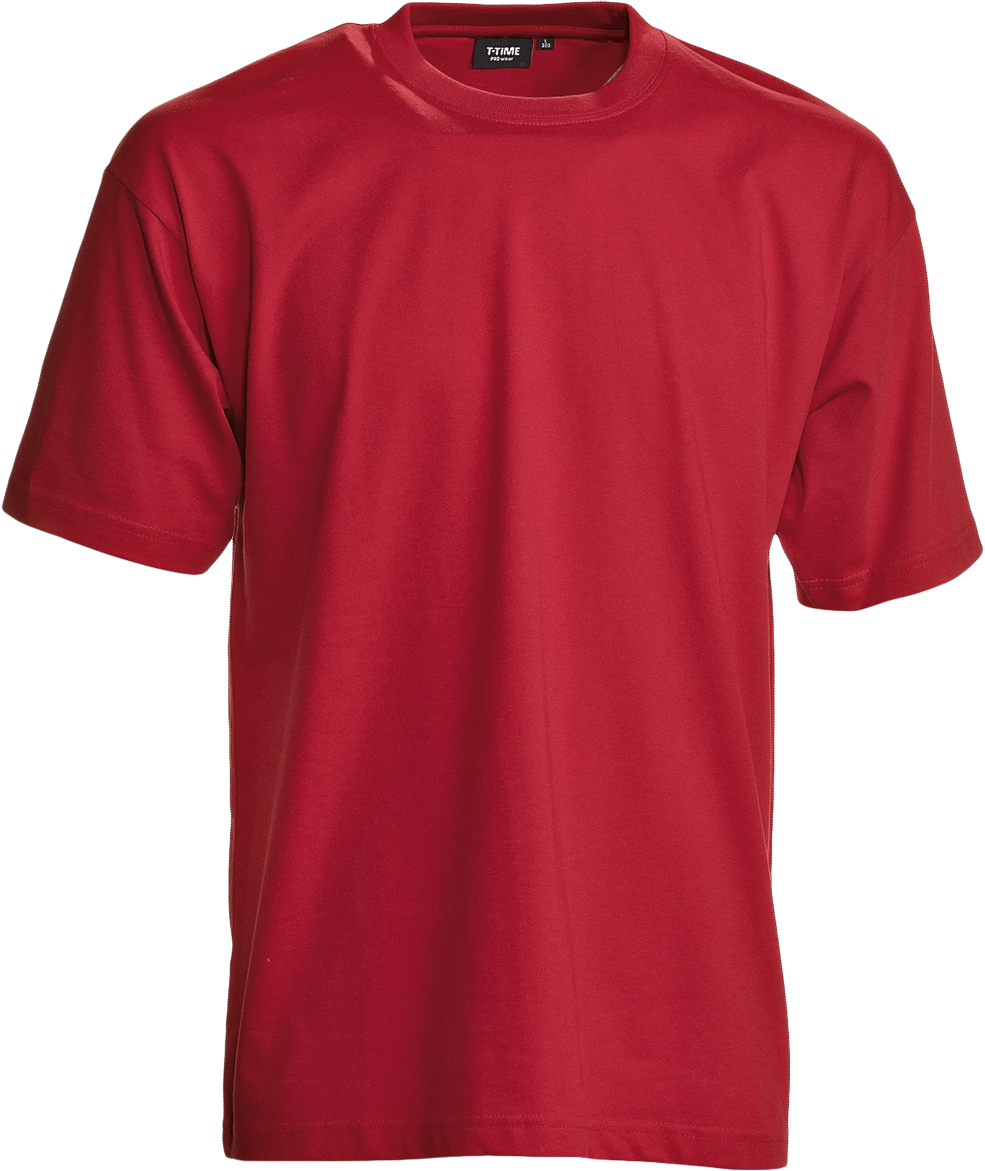 Rød T-Shirt - herre, Prowear (8150211)