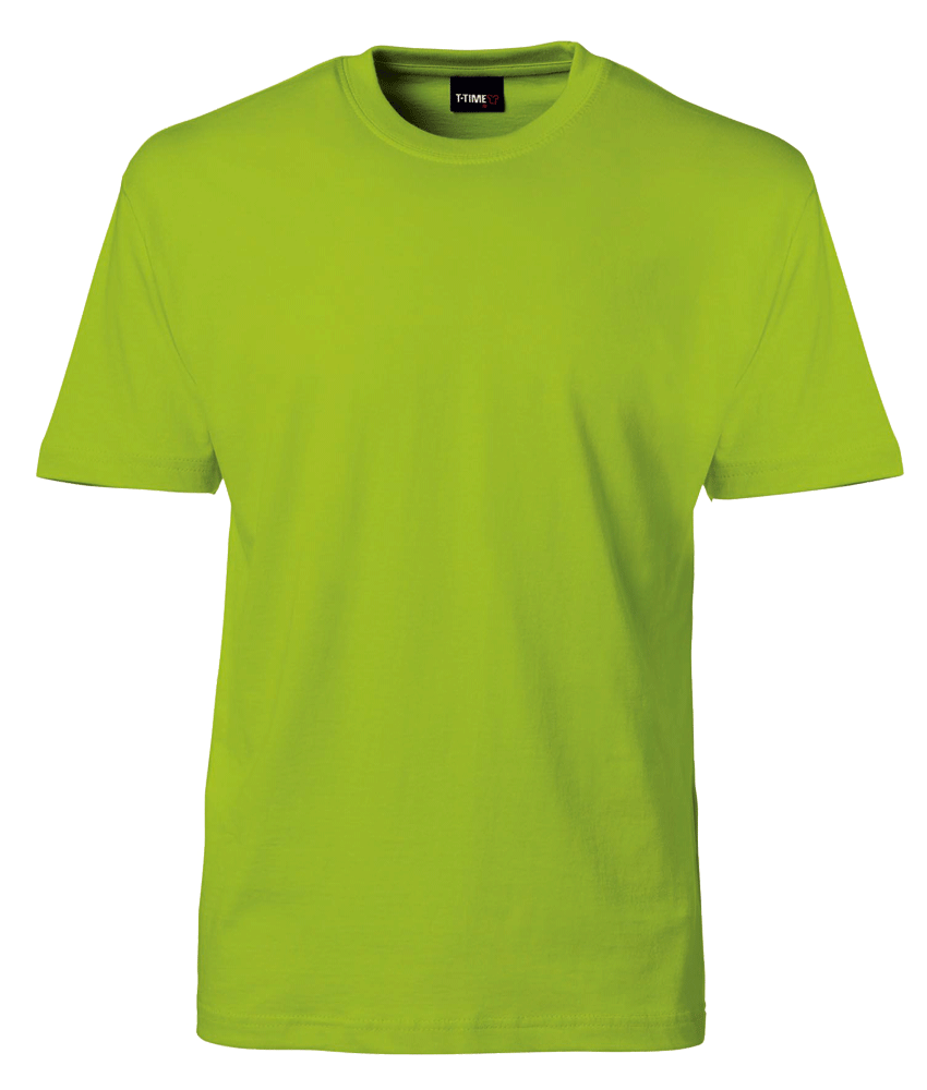 Lime T-Shirt - herre, Basic (8150101) 
