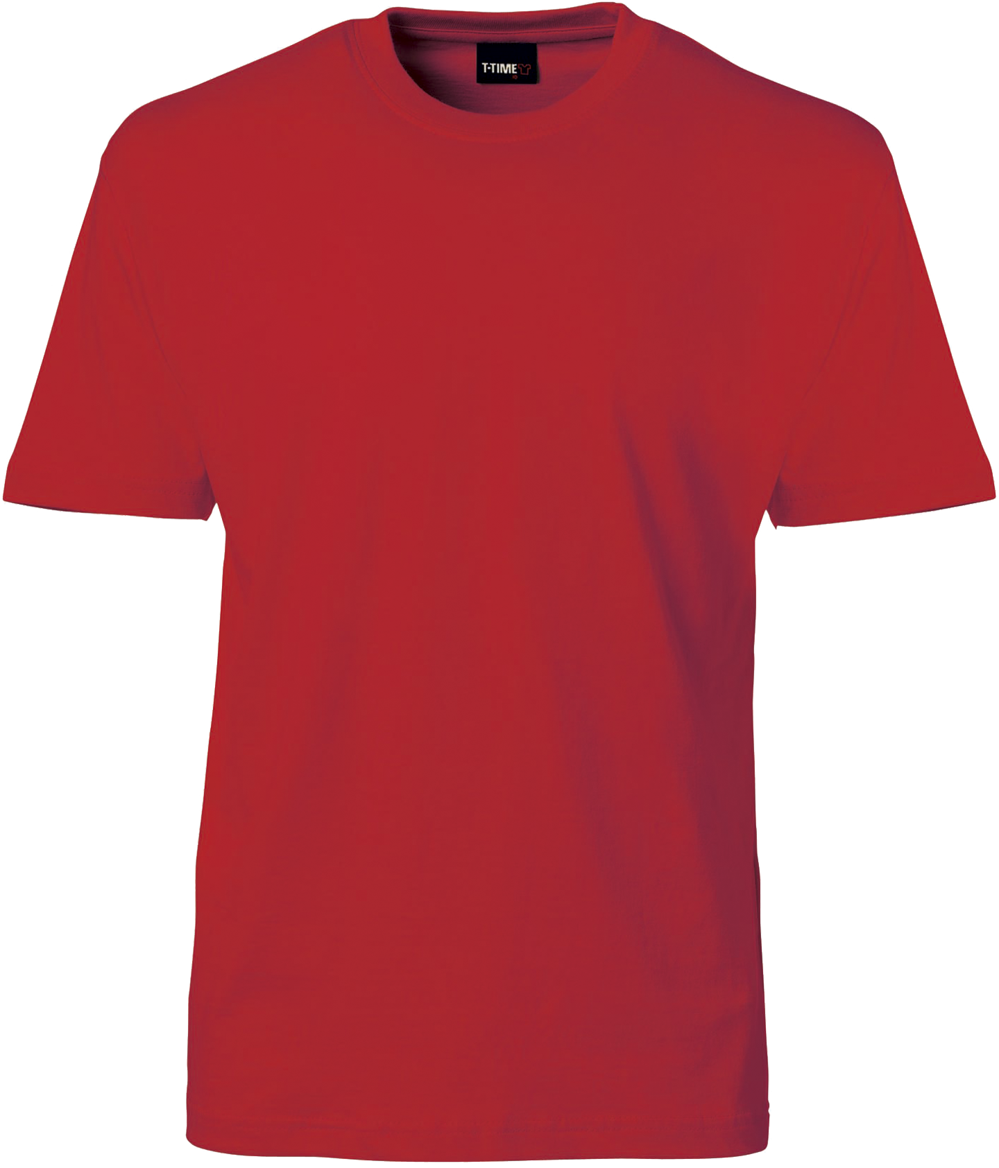 Röd Unisex T-shirt, Basic (8150101)