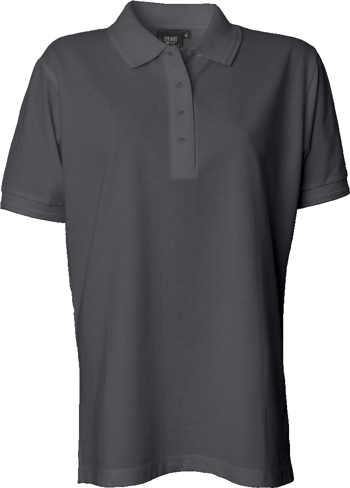 Koksgrå Polo Shirt u. brystlomme, dame, Prowear (7250091) 