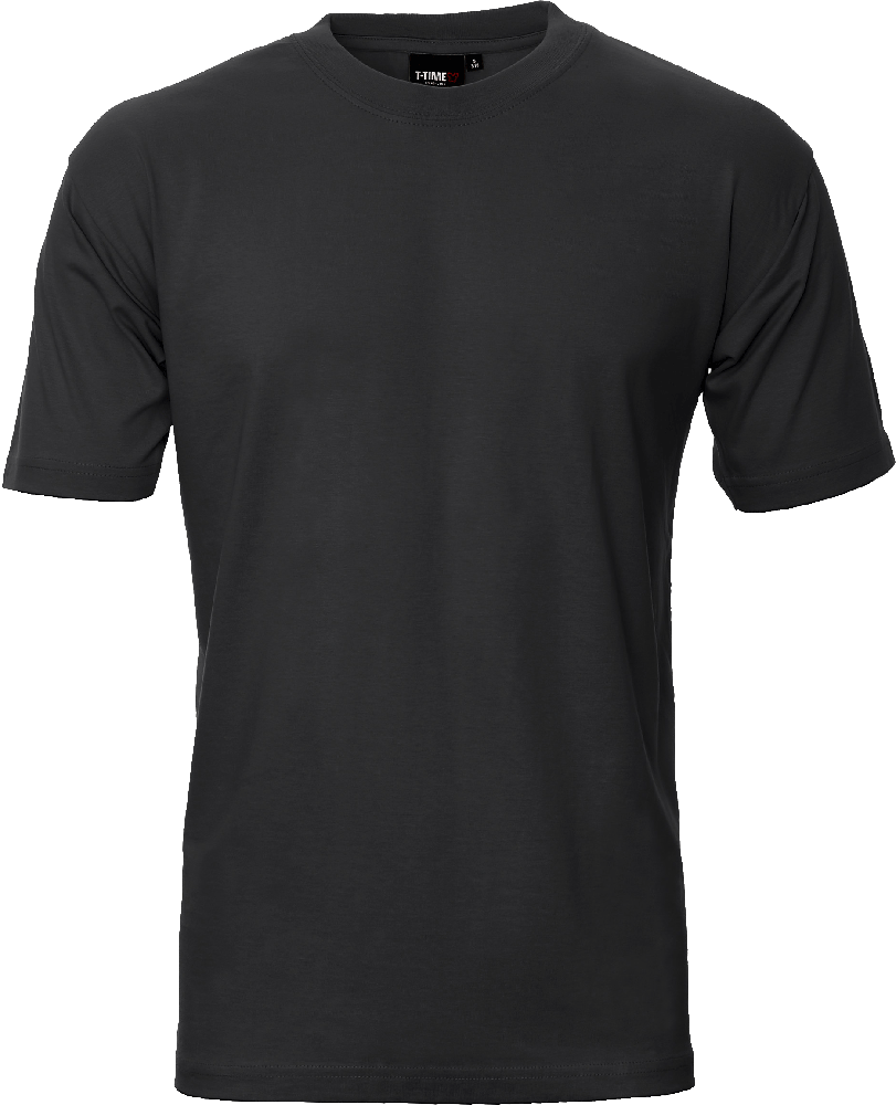 Black Mens T-Shirt, Basic (8150101)