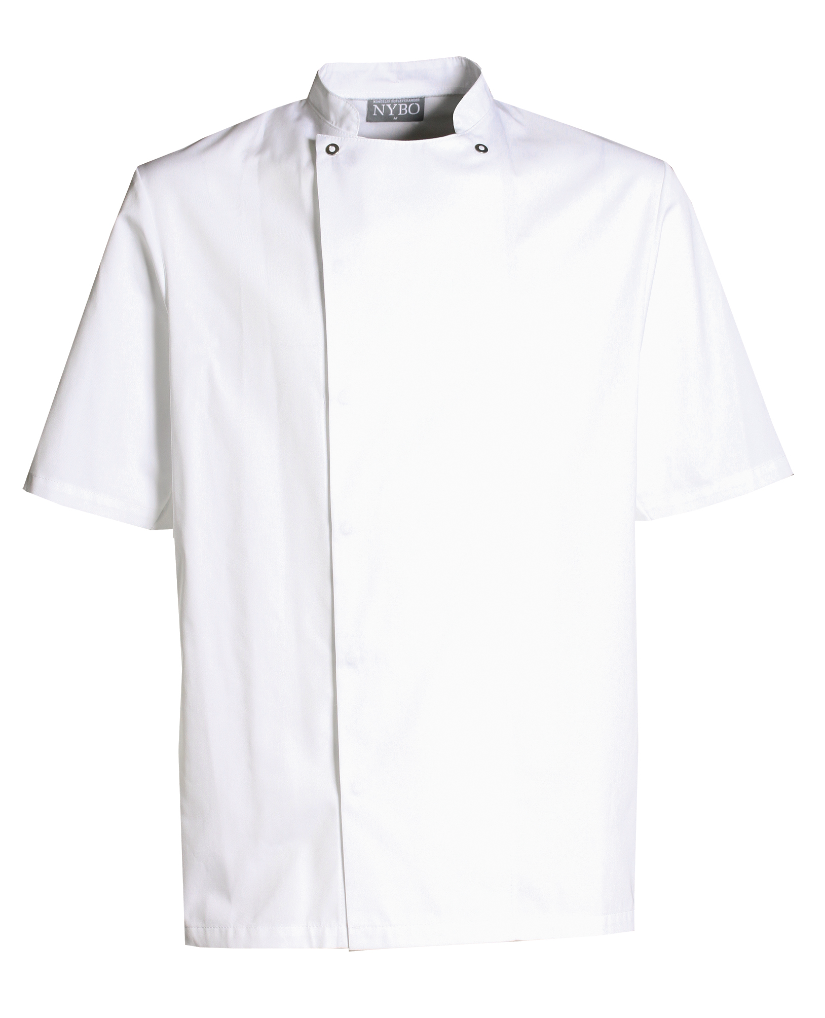 Weiß Klassische Kochjacke mit kurzen Ärmeln, Take away (5010159)