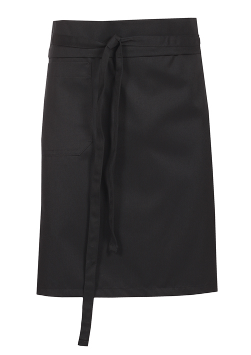 Black Apron with pocket on right thigh, Pick-Up (3180621)