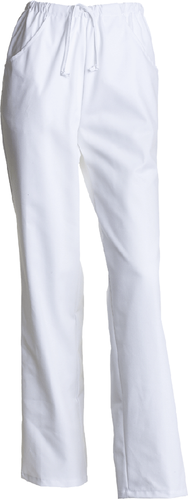 White Unisex Pants, Basic Care (1100819)