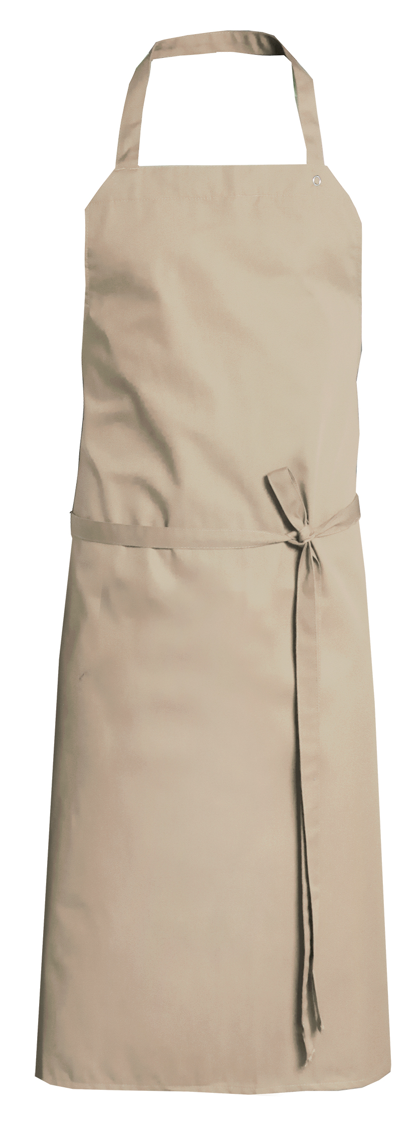 Khaki Apron without pocket, All-over (6100399)