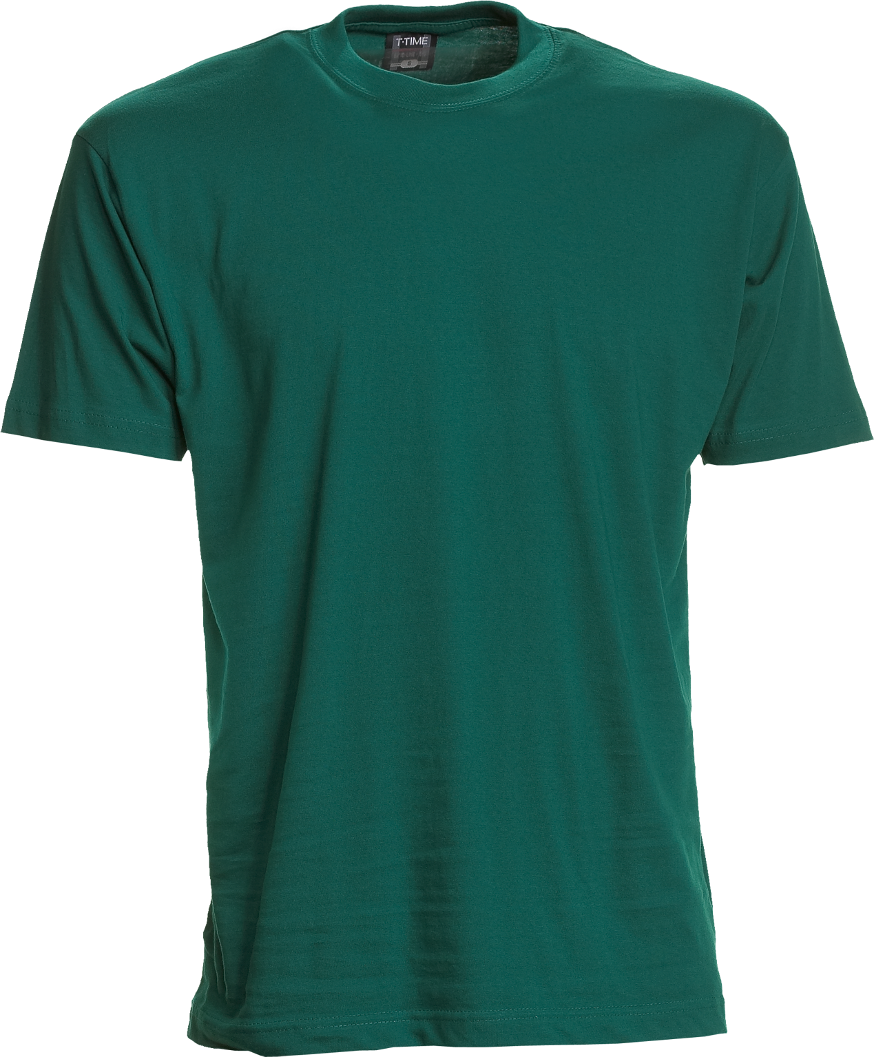 Green Mens T-Shirt, Basic (8150101)