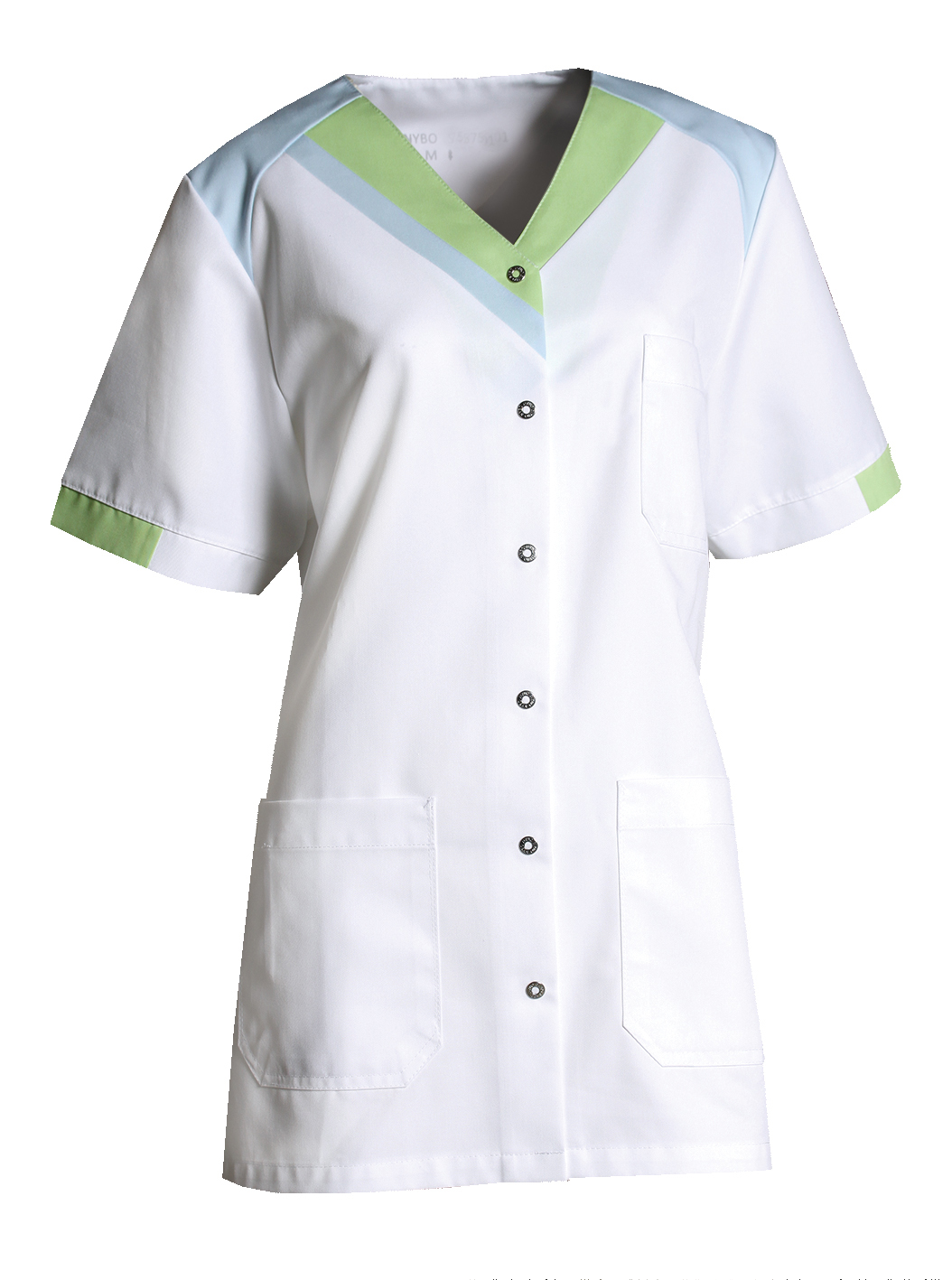 White/Green/Light Blue Ladies’ tunic, Nova Premium (1361151)