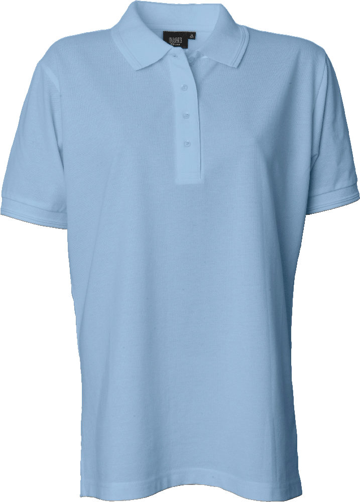 Light Blue Ladies Polo Shirt without breastpocket, Prowear (7250091)