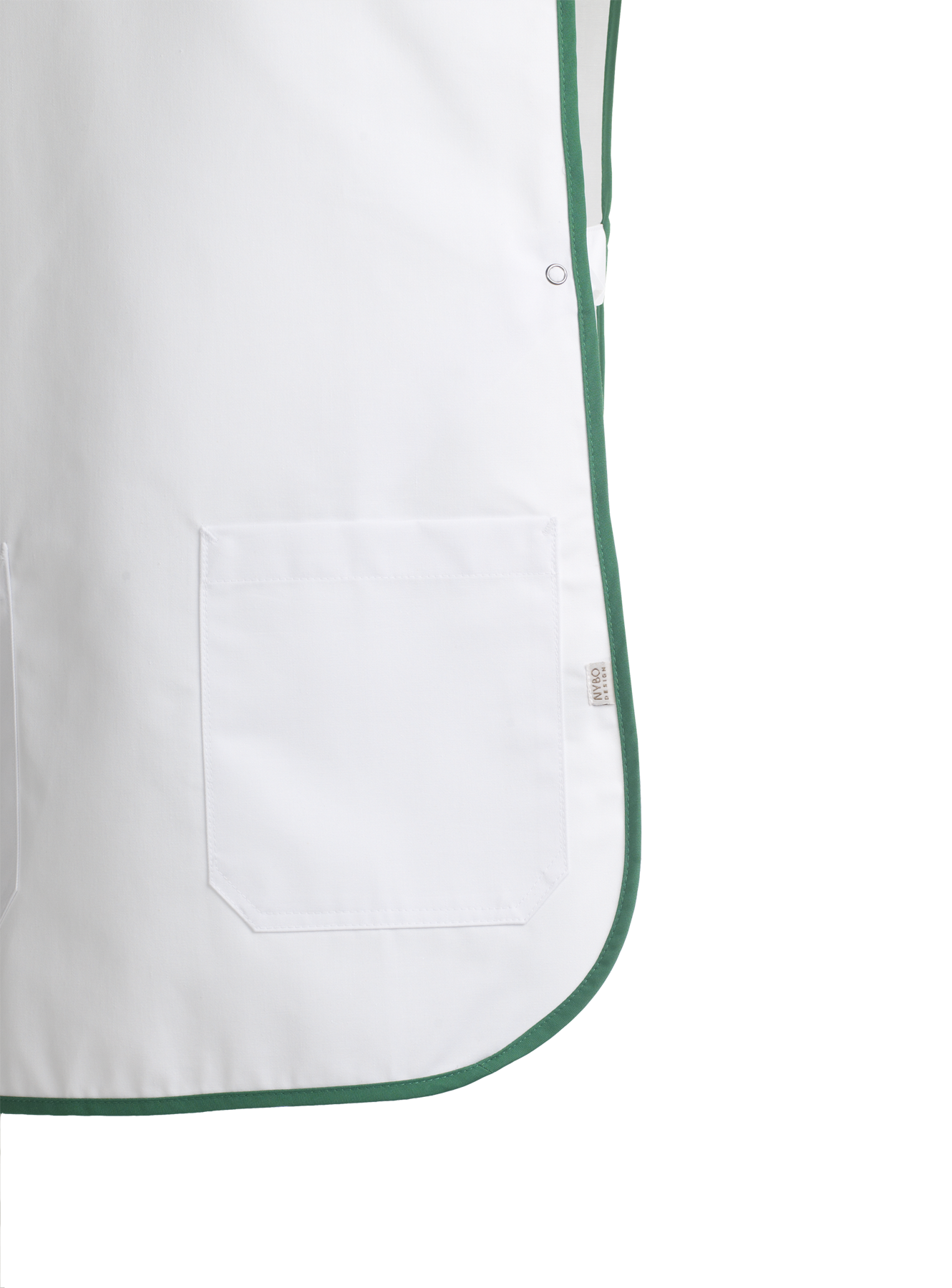 White/Green Apron, Dolly (3180801)