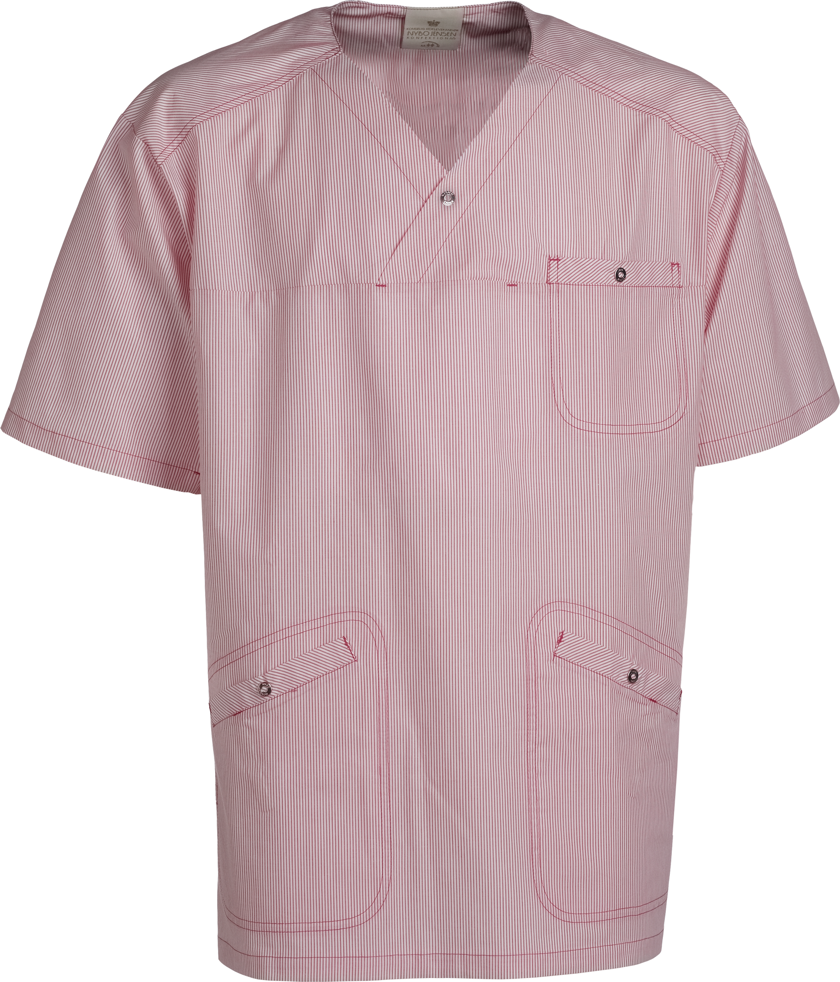 Pink stribet Busseronne, Casual unisex model, Fresh (5470039) 