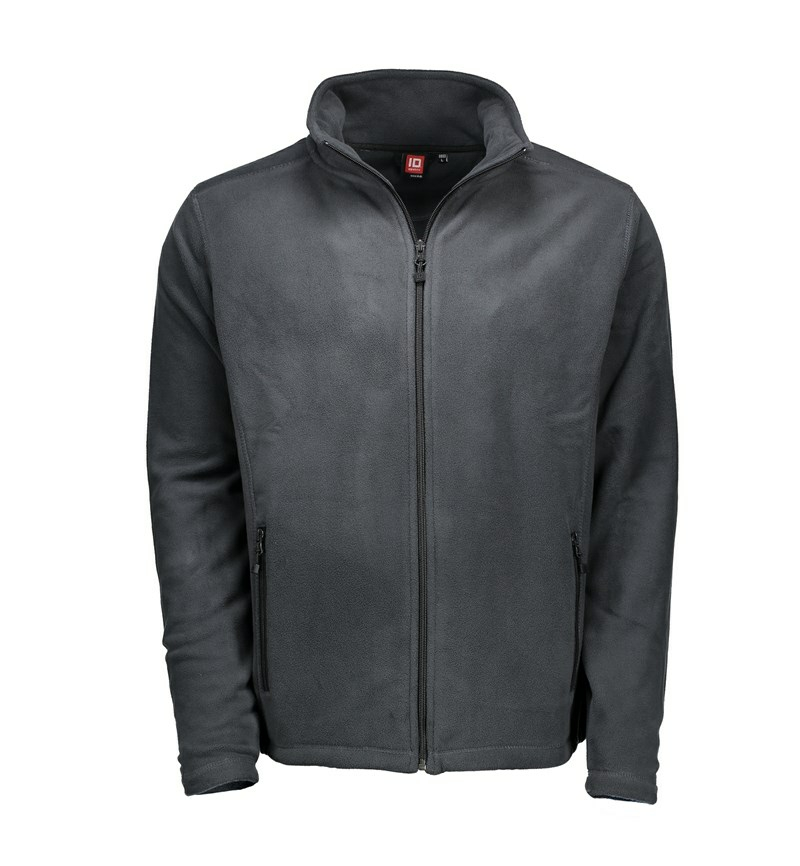 Grau Herren Microfleece Cardigan, Shirts and Jackets, (8130211) 