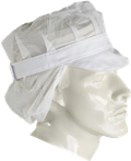 Cap with hairnet and hairnet bag (3210201)