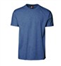 Blå melange Unisex T-shirt, Prowear (8150211)