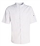 White Unisex Chef jacket with short sleeves, Essence (5010171)