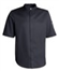 Black Unisex Chef jacket with short sleeves, Essence (5010171)
