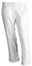 White Unisex Capri trousers, PULL-ON, Harmony, (1050431)