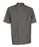 Grey Chefs jacket w. short sleeves, Flow (5010011)