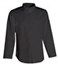 Black Unisex chef jacket with long sleeve, Essence (5010181)