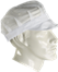 Weiß Schildmütze mit Haarnetz (3210181)